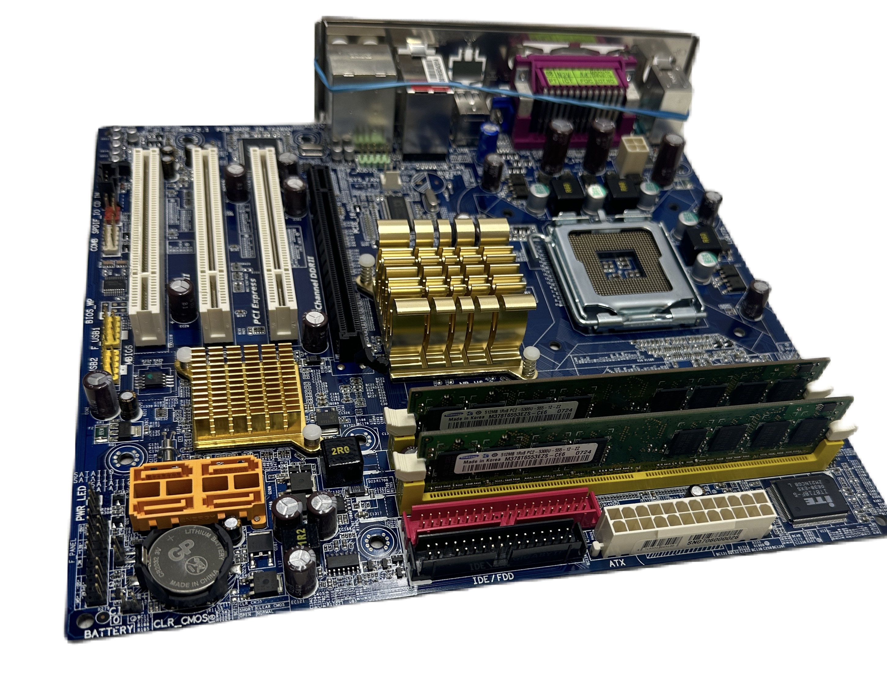 

Материнская плата GIGABYTE GA-945GCM-S2, GA-945GCM-S2
