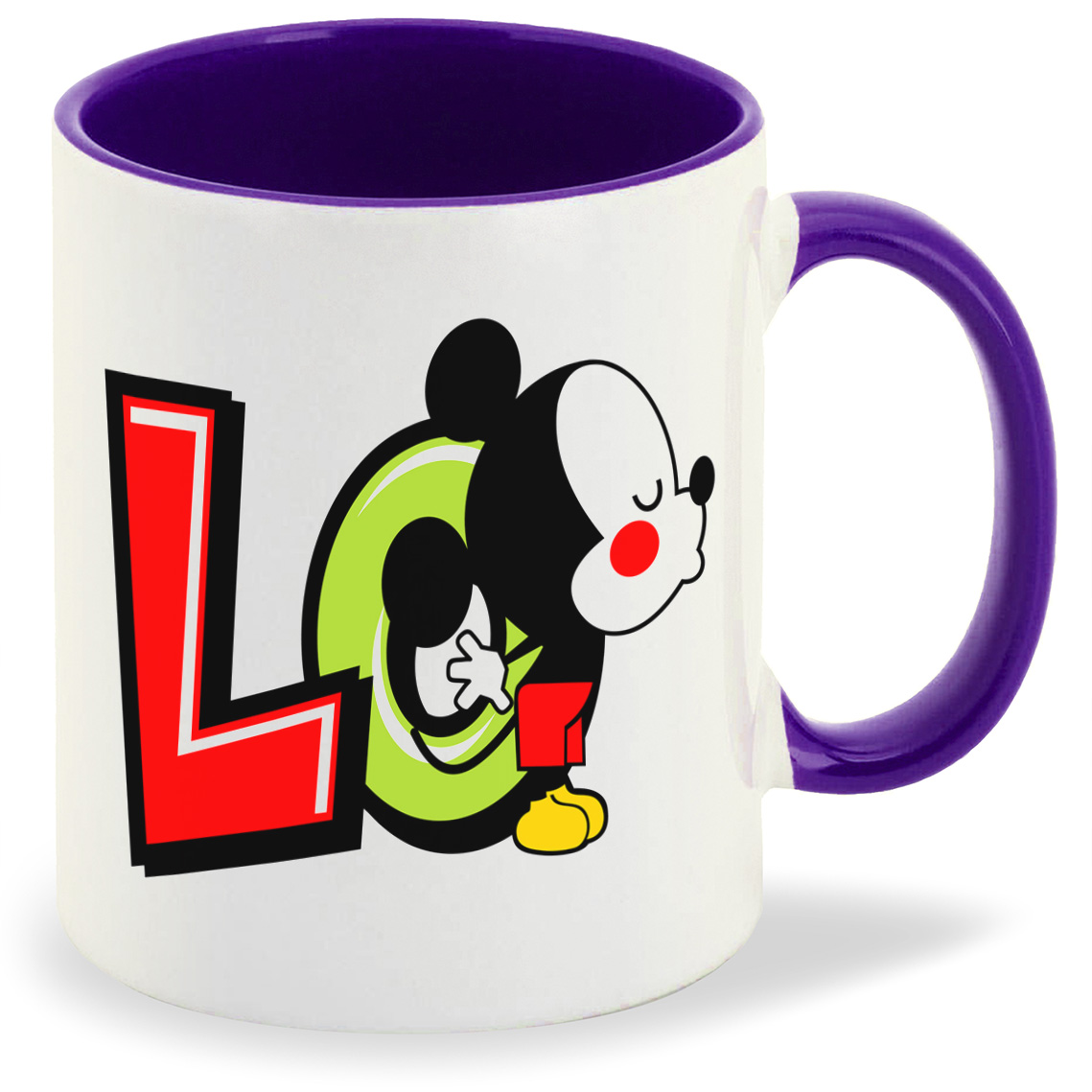 

Кружка CoolPodarok Lo Love любовь, Lo Love любовь