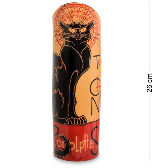 Ваза Museum Parastone 107982 Le Chat Noir Теофиль-Александр Стейнлен