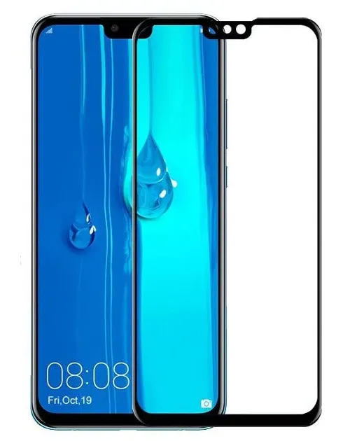 

Защитное стекло для Huawei Honor Y9 (2019) 9D, черный