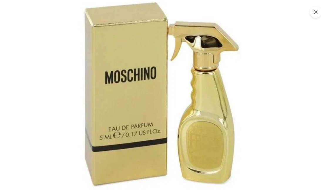 Парфюмерная вода MOSCHINO Fresh Couture GOLD миниатюра женская 5 мл