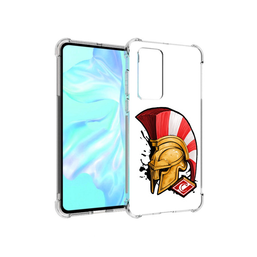 Чехол MyPads Tocco для Huawei P40 ФК спартак шлем