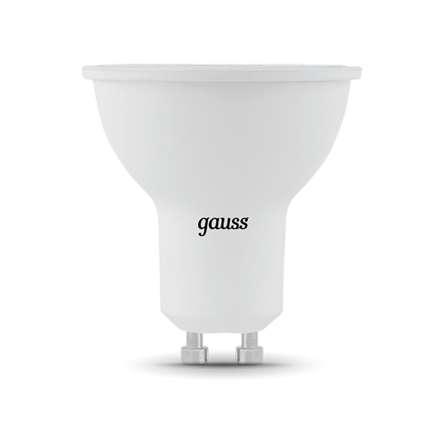 фото Упаковка ламп 10 штук gauss mr16 5w 500lm 3000k gu10 диммируемая led