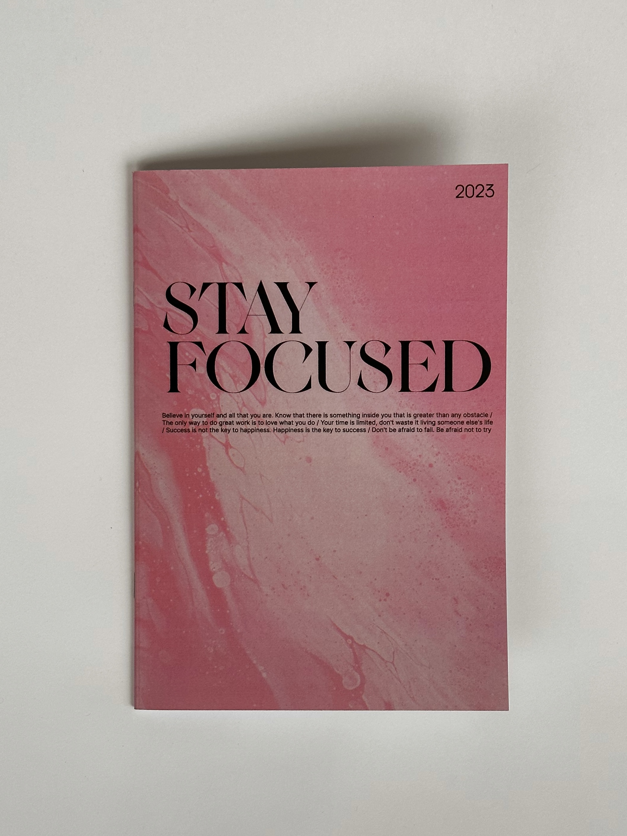 Блокнот Stay Focused Premium marble one 00009sf091 A5 на скрепке в клетку 48 стр 250₽