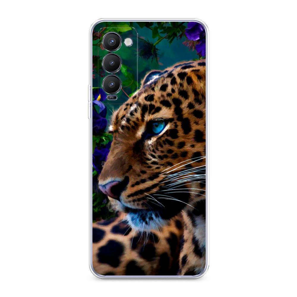

Чехол Awog на Tecno Camon 18/18T "Хищный взгляд", Разноцветный, 300950-1