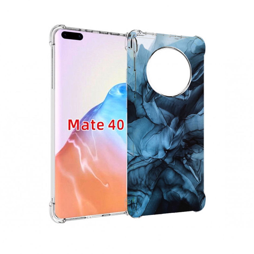 

Чехол MyPads Tocco для Huawei Mate 40 голубой дымок, Прозрачный, Tocco
