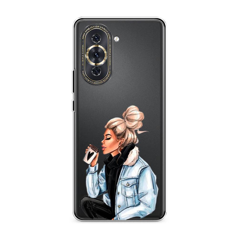 

Чехол Awog на Huawei Nova 10 Pro "Cute girl", Разноцветный, 6109050-7