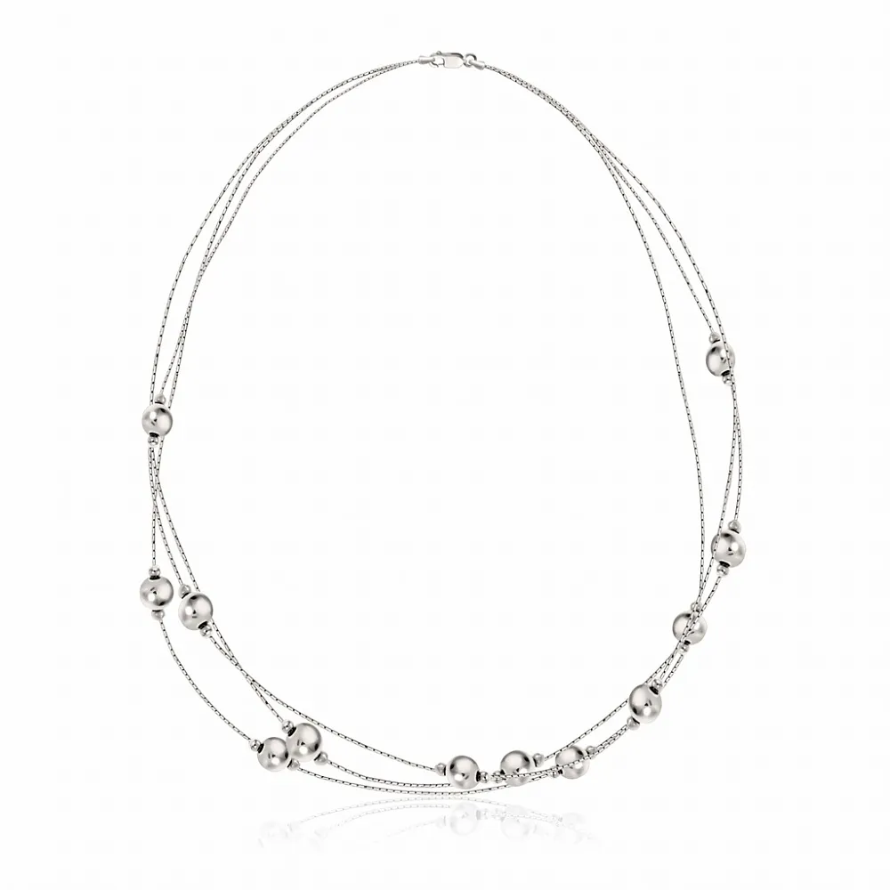 

Ожерелье-цепь из серебра 50 см 969-07Ц, 969-07Ц