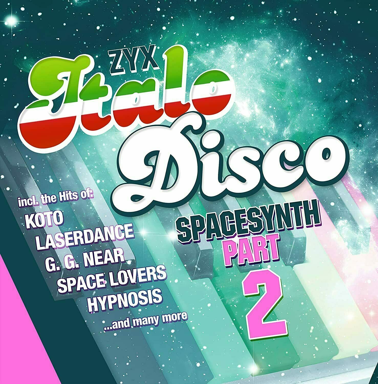 

Various Artists Zyx Italo Disco Spacesynth Part 2 LP, Zyx Italo Disco Spacesynth Part 2