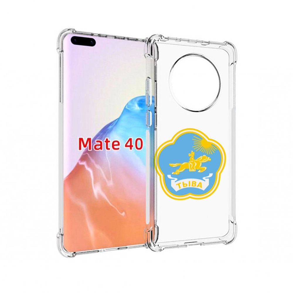 

Чехол MyPads Tocco для Huawei Mate 40 герб-тыва-кызыл, Прозрачный, Tocco