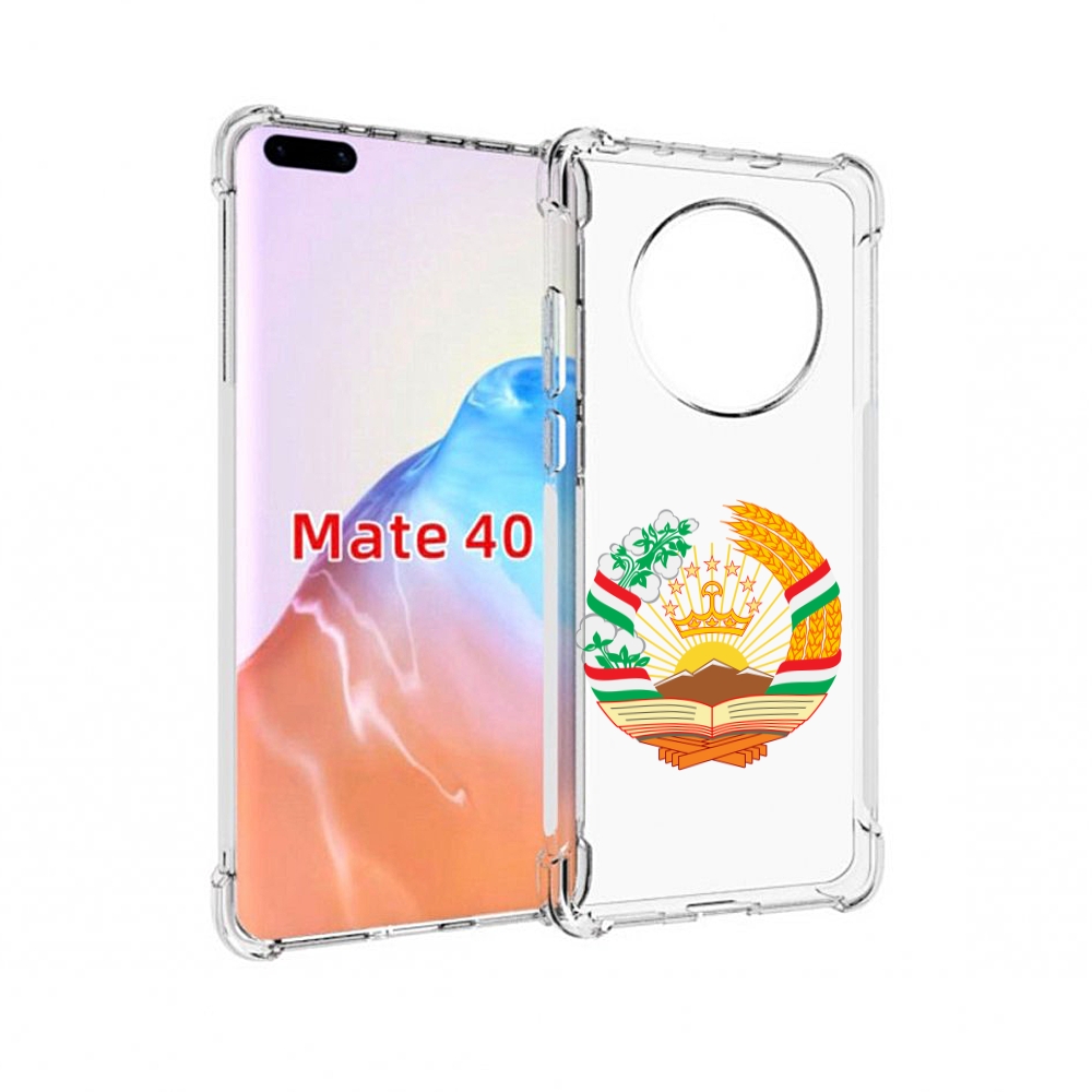 Чехол MyPads Tocco для Huawei Mate 40 герб-таджикистана