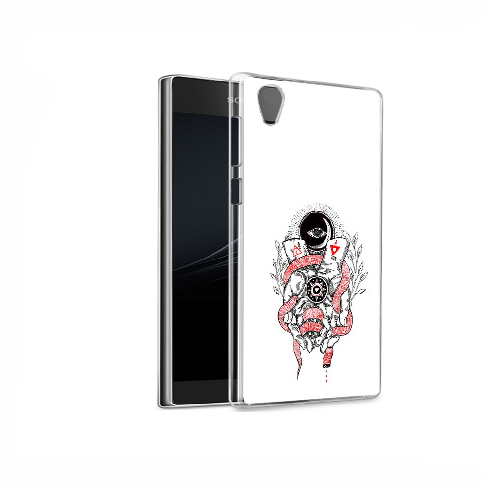 

Чехол MyPads Tocco для Sony Xperia L1 абстрация связанные руки (PT66853.250.213), Прозрачный, Tocco