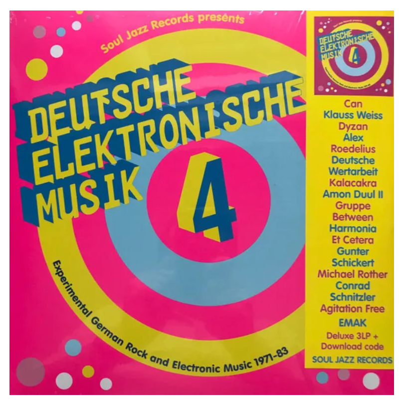 Various Artists Deutsche Elektronische Musik 4 LP