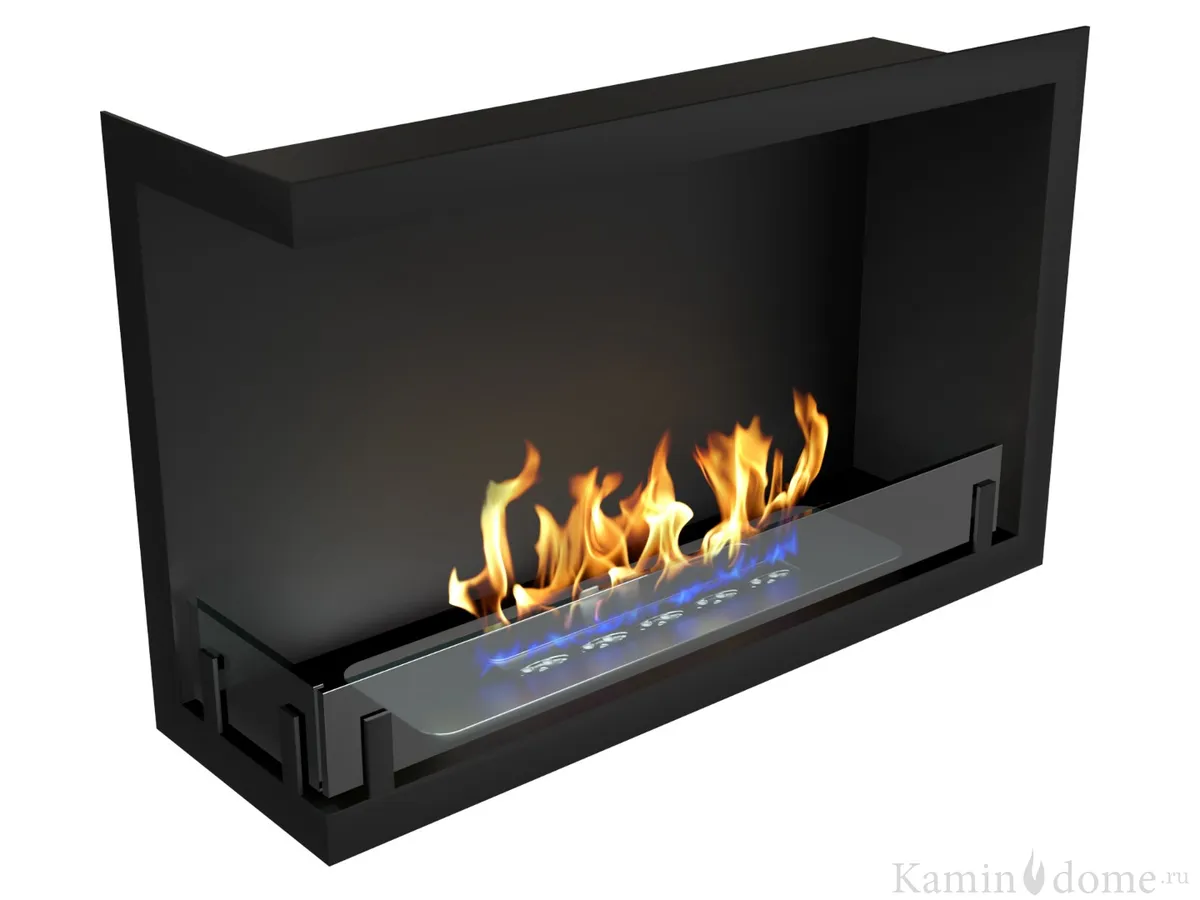 фото Биокамин estetic flame contour угловой 700 левый