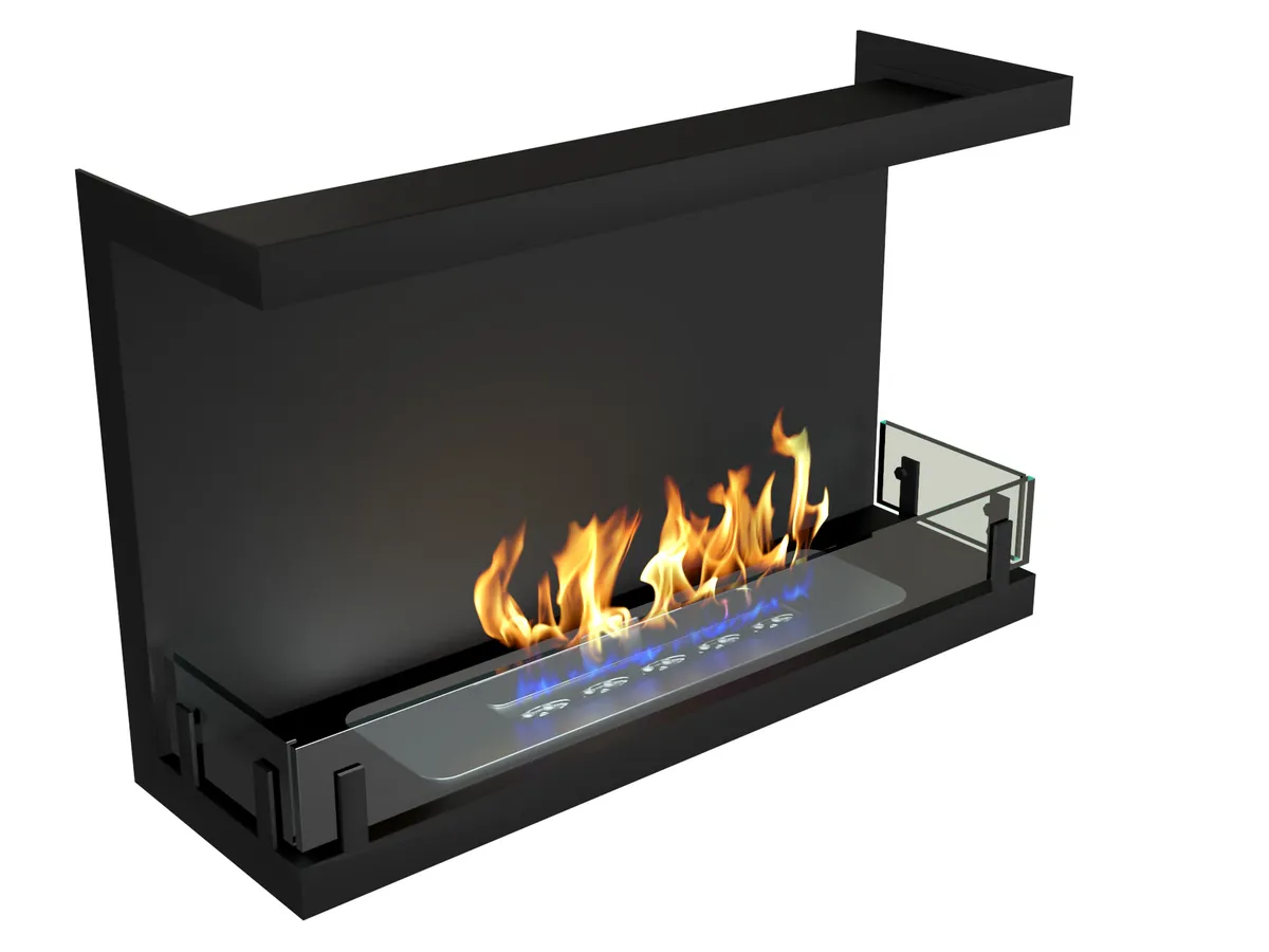фото Биокамин estetic flame contour торцевой 700
