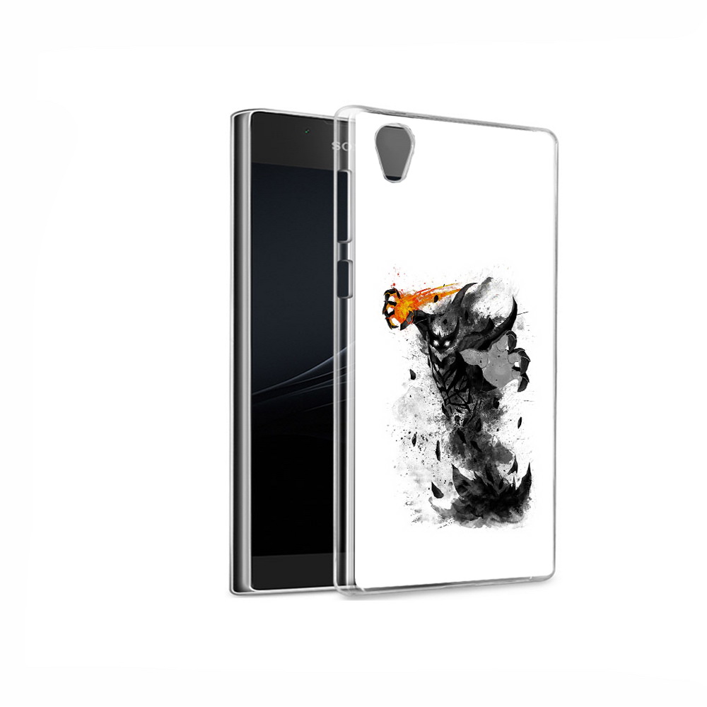 

Чехол MyPads Tocco для Sony Xperia L1 nevermore черно белый (PT66853.250.21), Прозрачный, Tocco