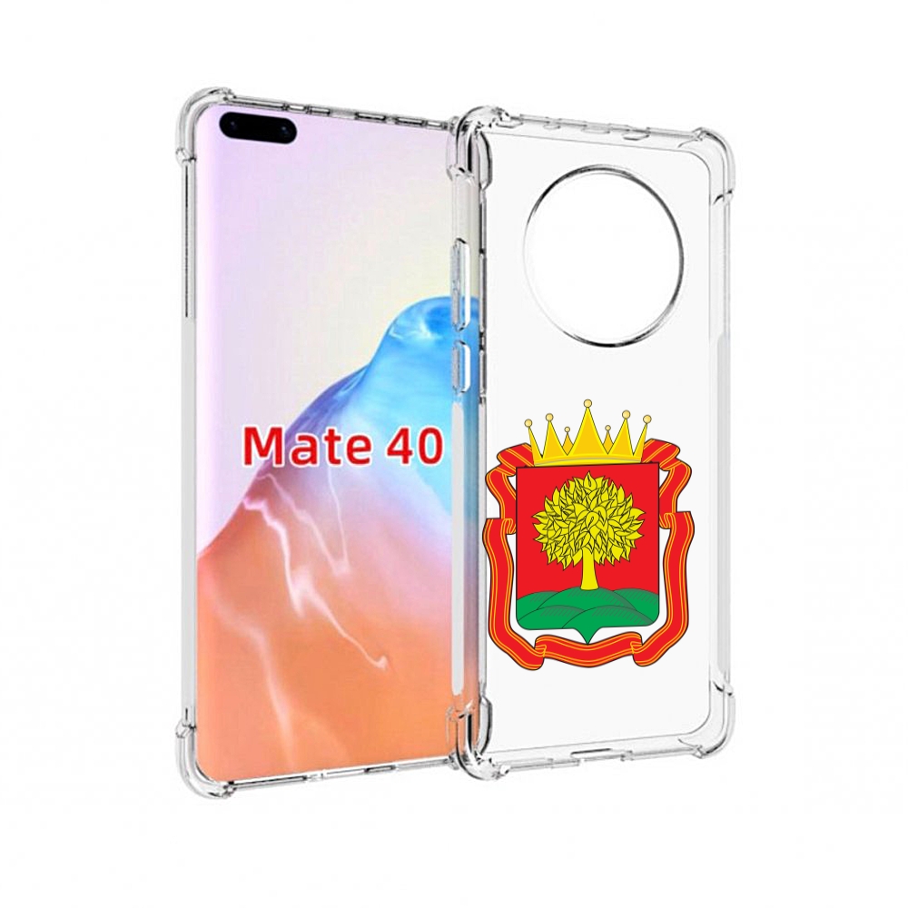

Чехол MyPads Tocco для Huawei Mate 40 герб-липецкая-область, Прозрачный, Tocco