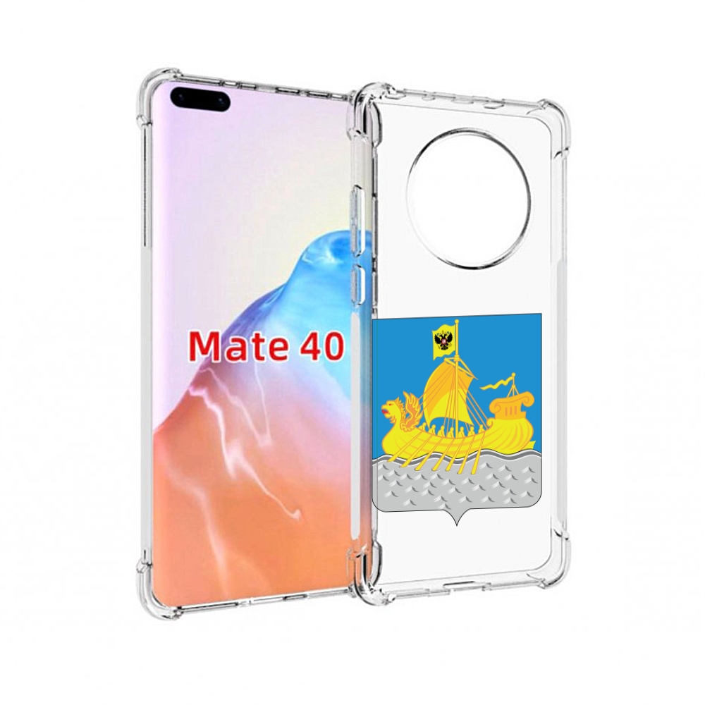 

Чехол MyPads Tocco для Huawei Mate 40 герб-косромская-область, Прозрачный, Tocco