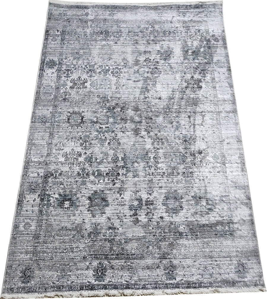 фото Ковер белка биллионер (billioner) 03949a прямоугольник grey - blue 1,6x2,4