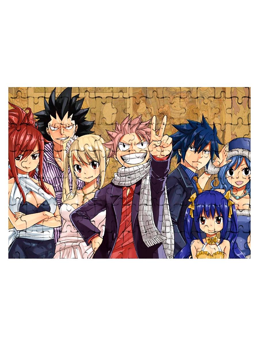 

Магнитный пазл Drabs Fairy Tail 120дет 24960667, Магнитный пазл на холодильник 7