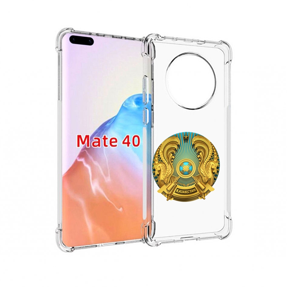 

Чехол MyPads Tocco для Huawei Mate 40 герб-казахстана, Прозрачный, Tocco