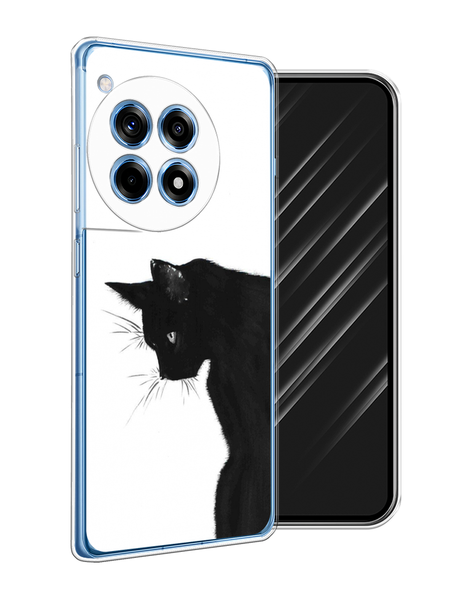 

Чехол Awog на OnePlus 12R "Black cat", Черный;белый, 154650-1