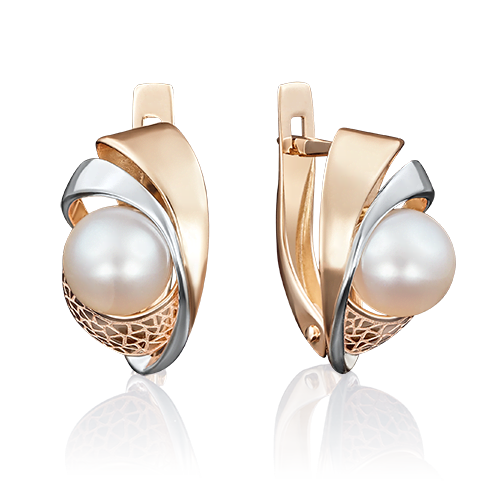 

Серьги из красного золота с жемчугом PLATINA jewelry 02-3996-00-301-1110-48_0, 02-3996-00-301-1110-48_0