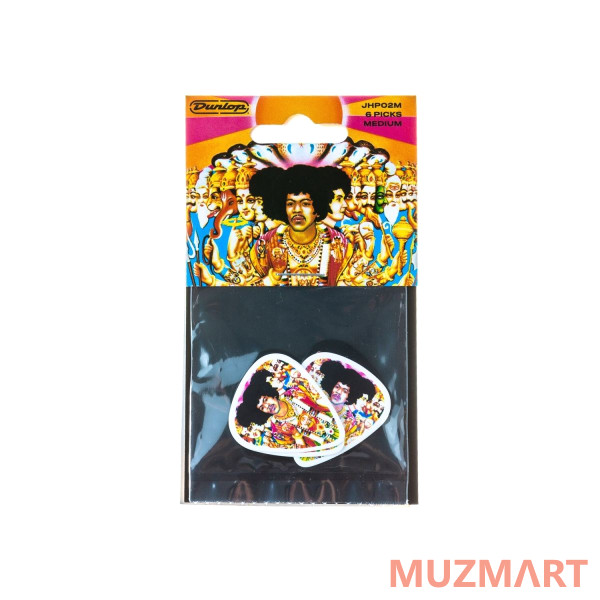 

Dunlop JHP02M Jimi Hendrix Bold As Love 6Pack Медиаторы, Разноцветный