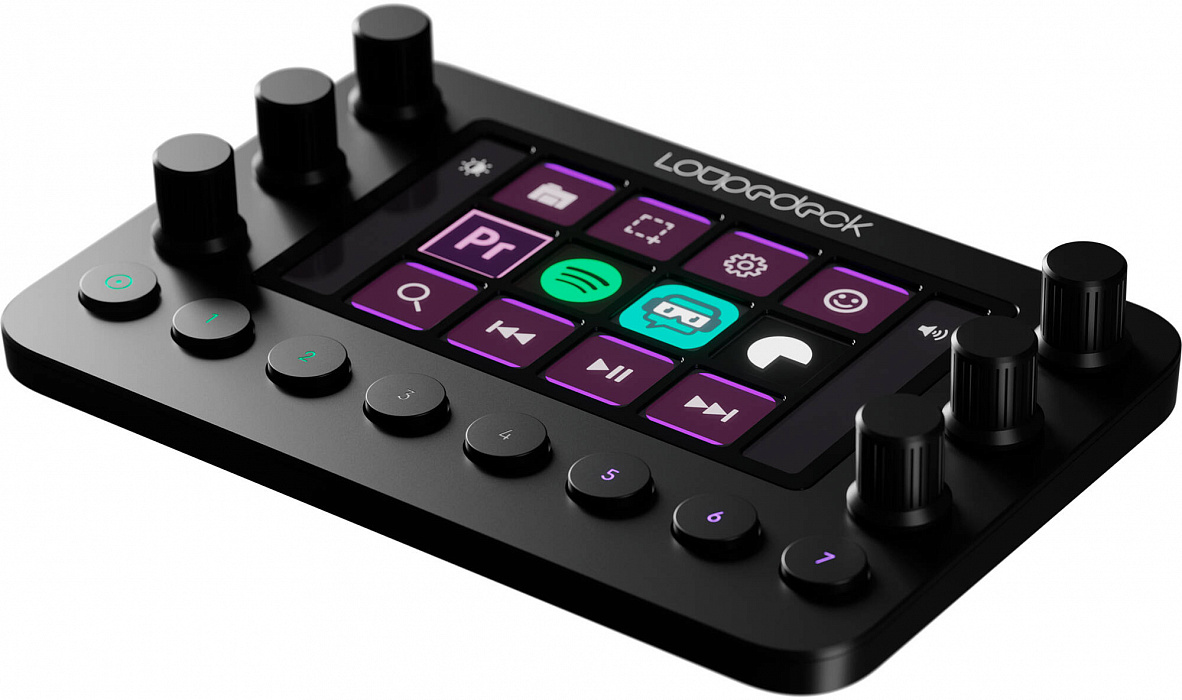 Консоль для стриминга Loupedeck Live Black