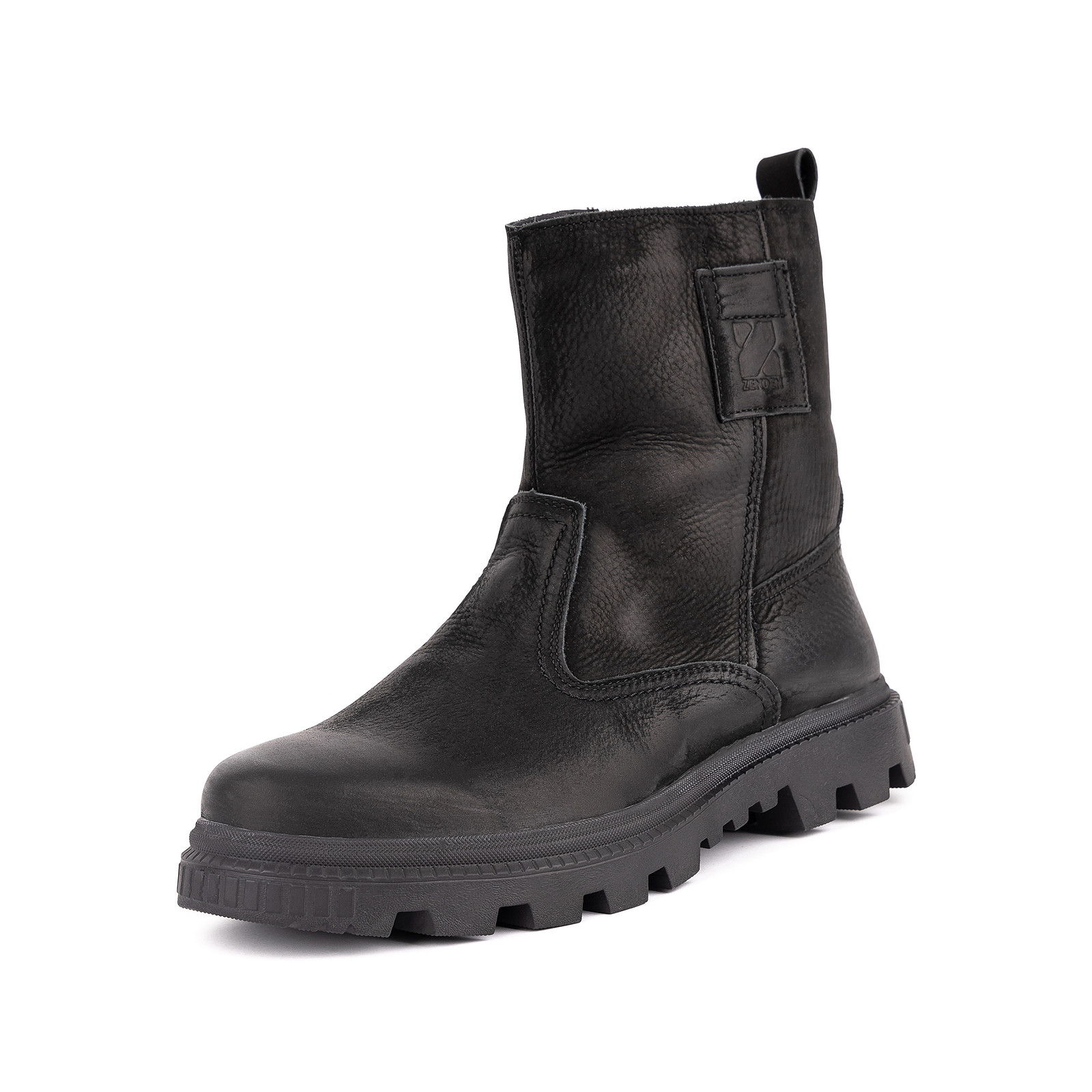 

Полусапоги мужские ZENDEN 333-32MZ-017NN черные 44 RU, Черный, 333-32MZ-017NN