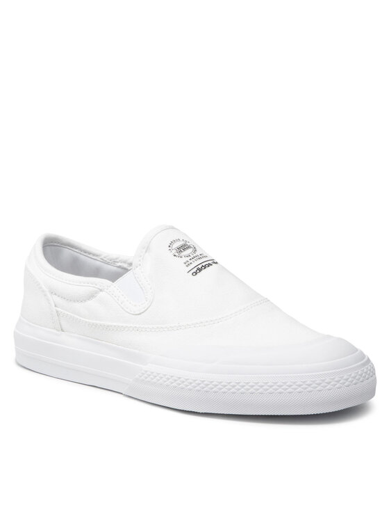

Слипоны Nizza Rf Slip S23725 adidas белый 39 EU, Nizza Rf Slip S23725