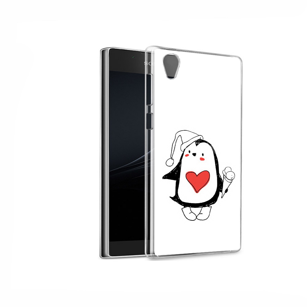 

Чехол MyPads Tocco для Sony Xperia L1 Пингвин с мороженым (PT66853.250.135), Прозрачный, Tocco
