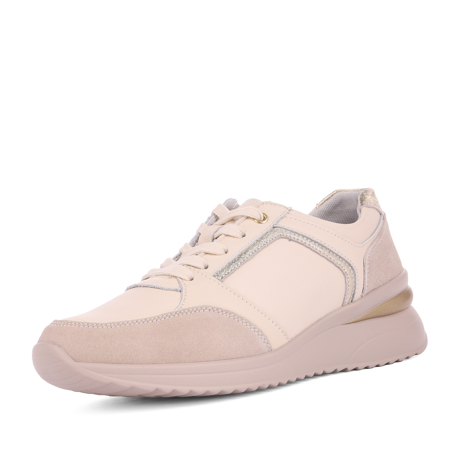 

Кроссовки женские quattrocomforto 79-42WA-006VT бежевые 40 RU, Бежевый, 79-42WA-006VT