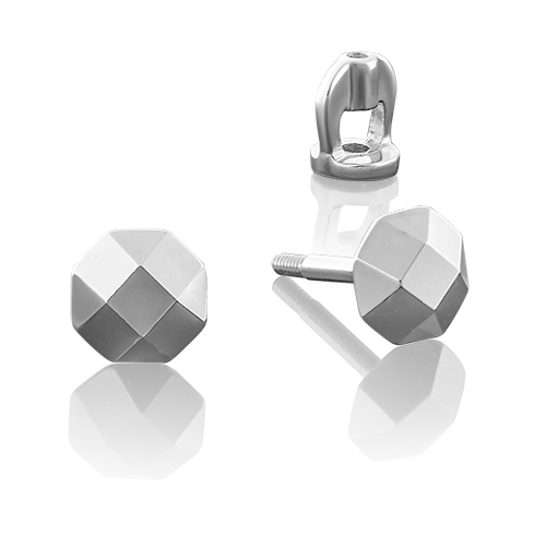 

Серьги-пусеты из белого золота PLATINA jewelry 02-3892-00-000-1120-04_0, 02-3892-00-000-1120-04_0