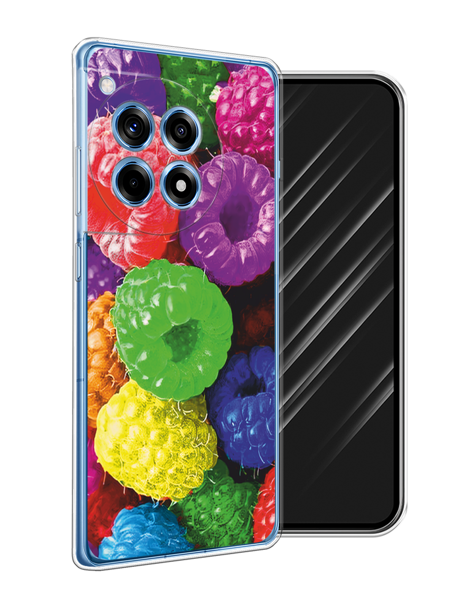

Чехол Awog на OnePlus 12R "Разноцветная малина", Разноцветный, 154650-1