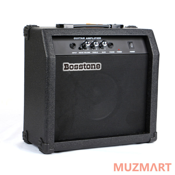 

Bosstone GA-15W Black Гитарный усилитель 15 Вт, Черный