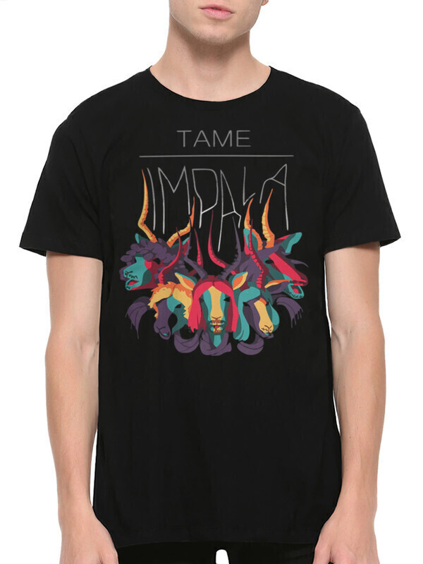 фото Футболка мужская dream shirts tame impala tam-5852602 черная xs