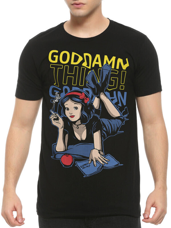

Футболка мужская Dream Shirts Белоснежка SNO-3772062 черная 2XL, "Белоснежка" SNO-3772062