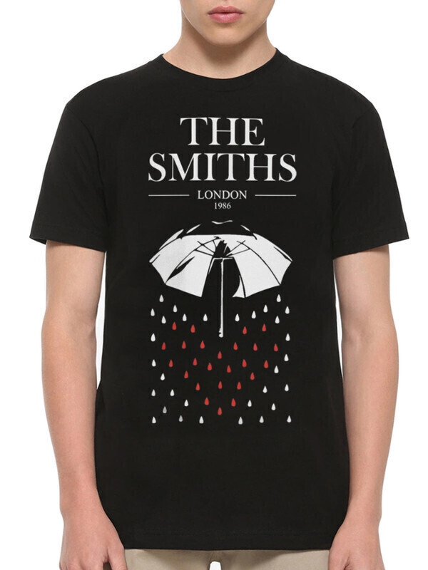 фото Футболка мужская dream shirts the smiths - london smi-7891472 черная xl