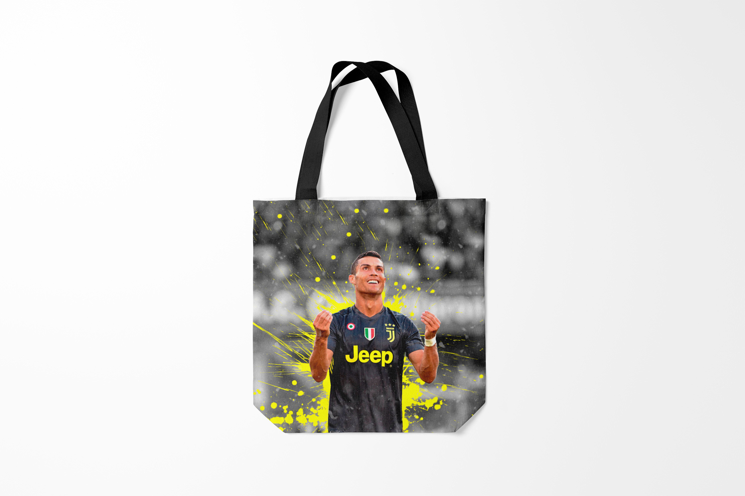 

Сумка шoппер унисекс Burnettie Криштиану Роналду Ronaldo the best, белый, Криштиану Роналду Ronaldo the best