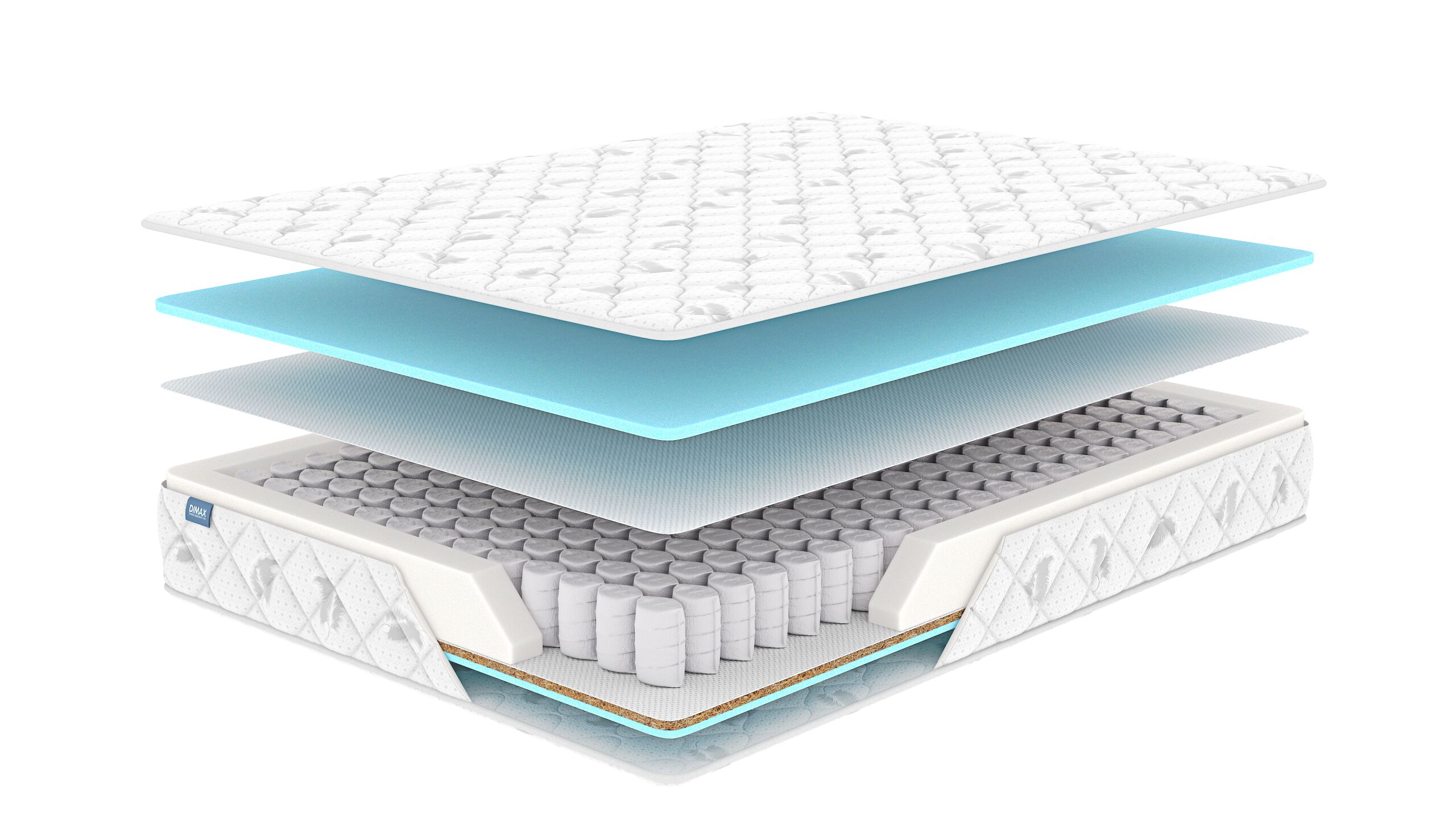 

Матрас Dimax Оптима Премиум 3 200х190, Бежевый;белый;серый;серебристый, Оптима Премиум 3