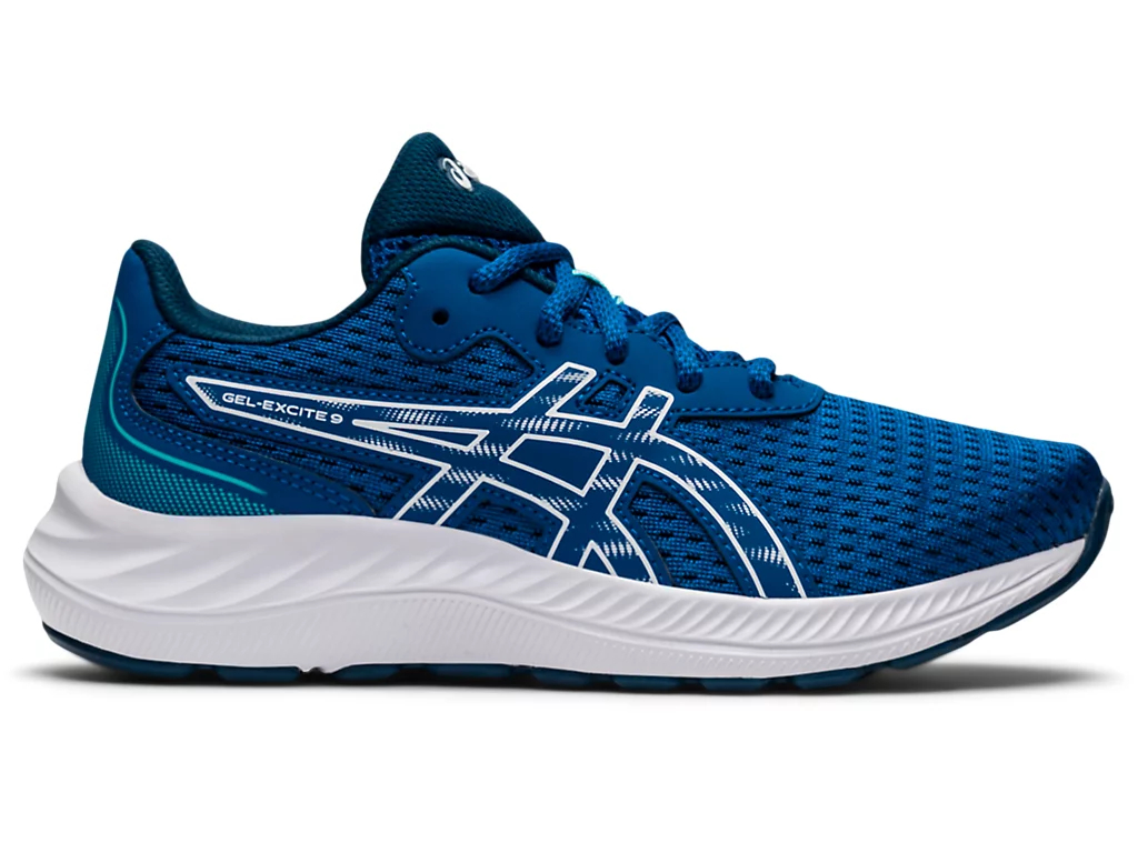 фото Кроссовки детские asics gel-excite 9 gs цв. синий р-р. 38