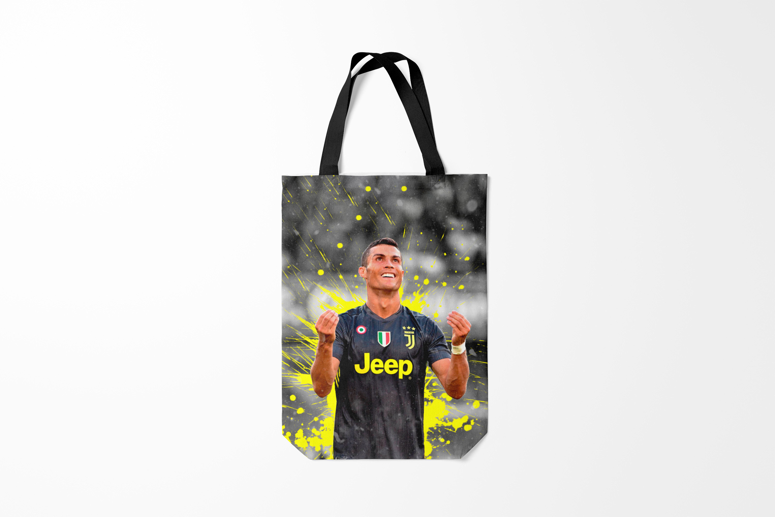 

Сумка шoппер унисекс Burnettie Криштиану Роналду Ronaldo the best, белый, Криштиану Роналду Ronaldo the best