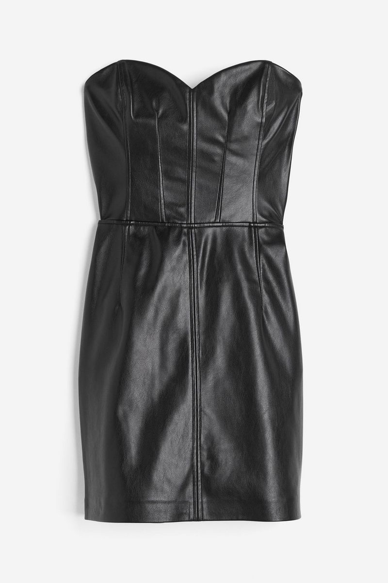 

Платье женское H&M 1213159 черное 38 EU, Черный, 1213159