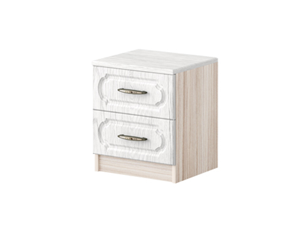 

Тумба прикроватная Регион 058 Карина-7, ясень патина / ясень шимо светлый, Бежевый;белый, Карина-7