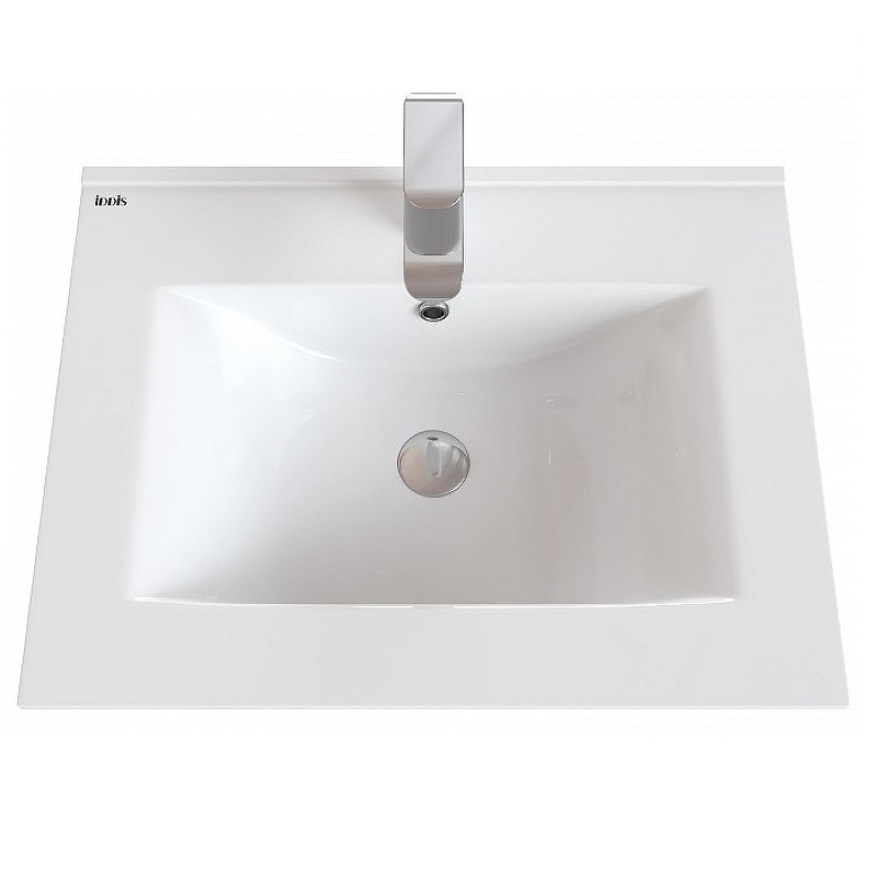 

Раковина накладная Iddis Wash Basin 60 0136000i28 465х600 мм, Белый