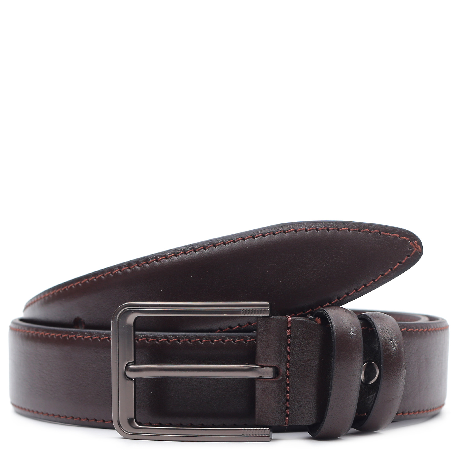 

Ремень мужской Leo Ventoni LV2142 коричневый, 115 см, LV2142