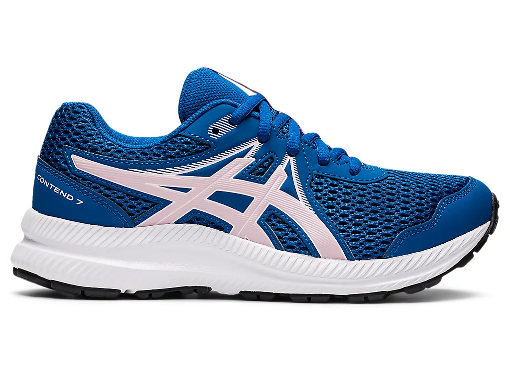 фото Кроссовки детские asics contend 7 gs цв. синий р-р. 38