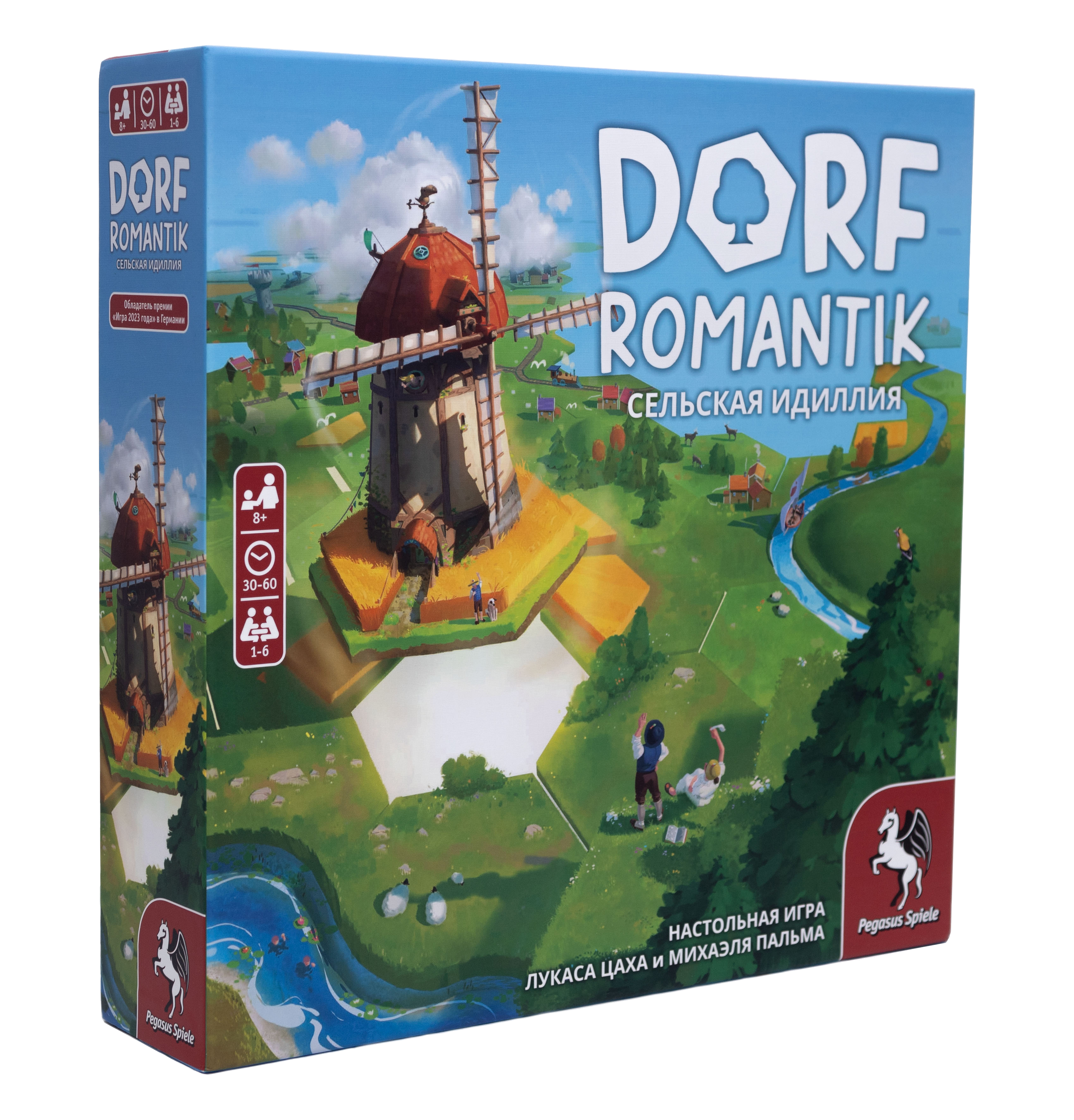 Настольная игра Pegasus Spiele Дорфромантик Сельская идиллия Dorfromantik: The Board Game