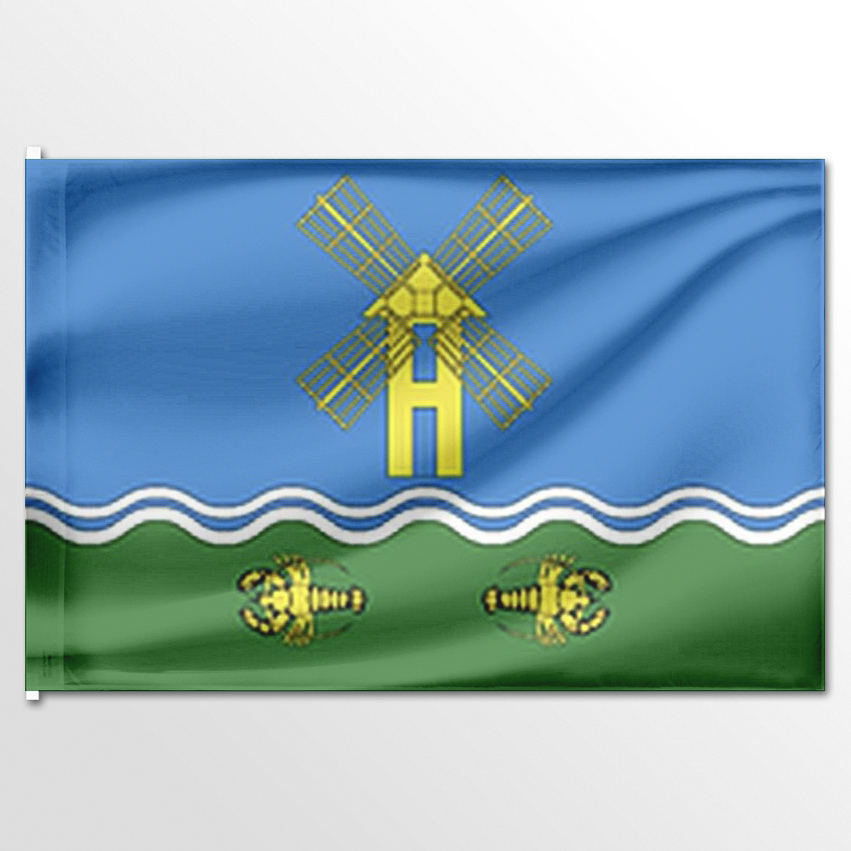

Флаг ЦТП ФЕНИКС Новобатайского сельского поселения 135x90 см, 7482-135x90